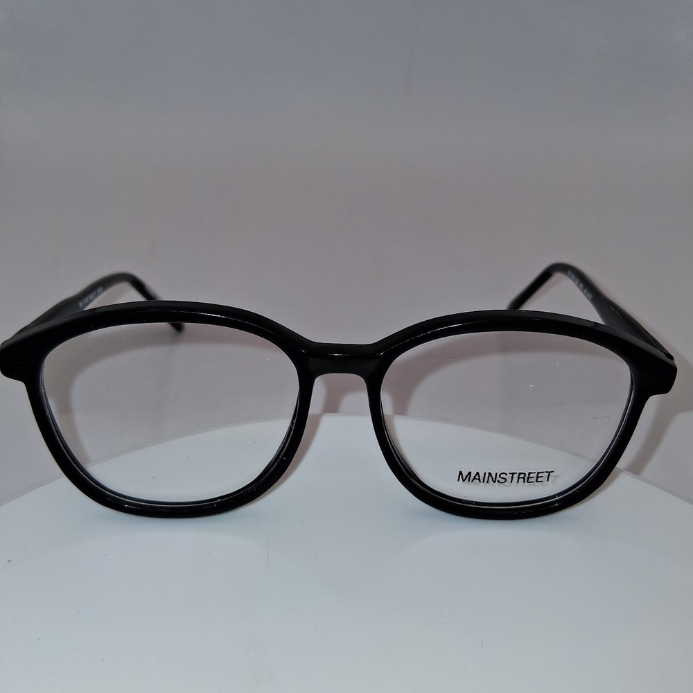 Mainstreet Eyeglasses Eye Glasses Frames 229 Black 50-20-135 FRAMES ONLY
